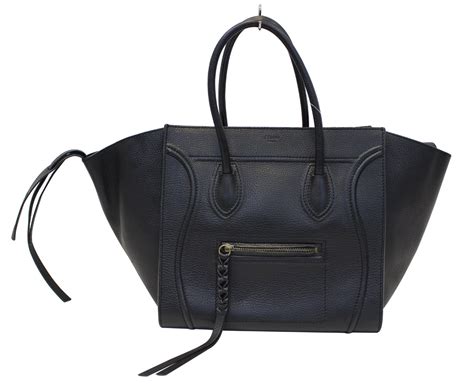 celine nano luggage tote back flap|celine large phantom luggage tote.